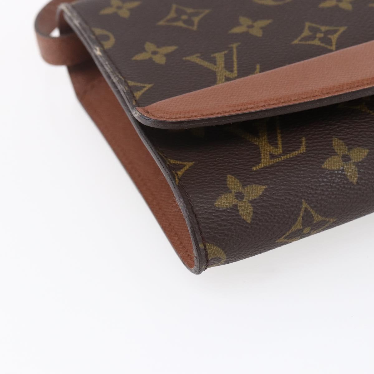 LOUIS VUITTON Monogram Bordeaux 24 Shoulder Bag M51798 LV Auth ep11920