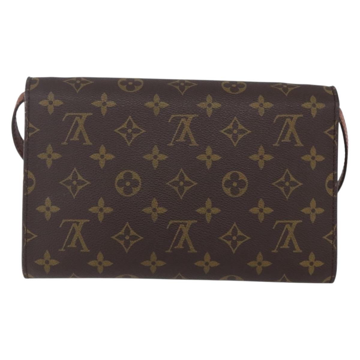 LOUIS VUITTON Monogram Bordeaux 24 Shoulder Bag M51798 LV Auth ep11920