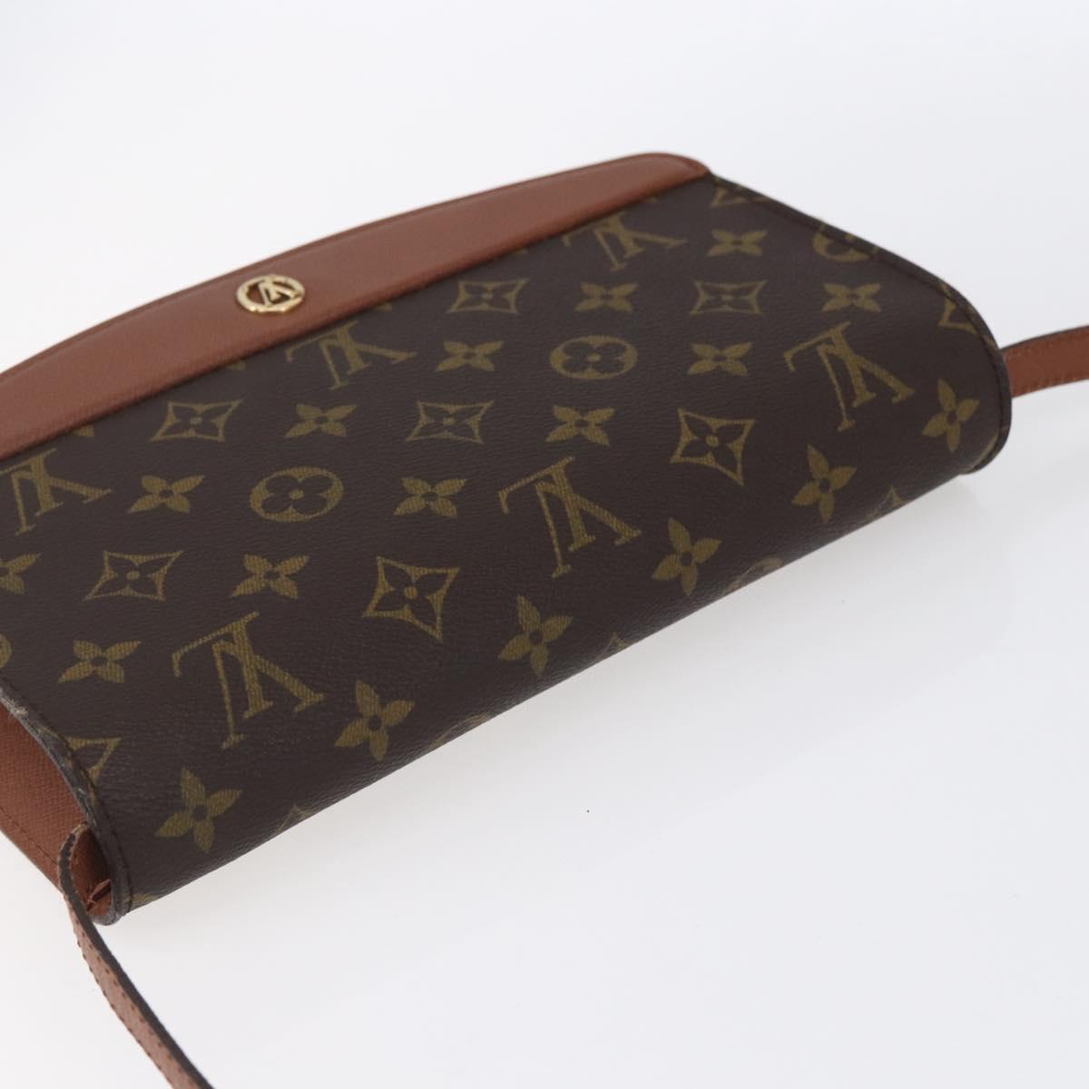LOUIS VUITTON Monogram Bordeaux 24 Shoulder Bag M51798 LV Auth ep11920