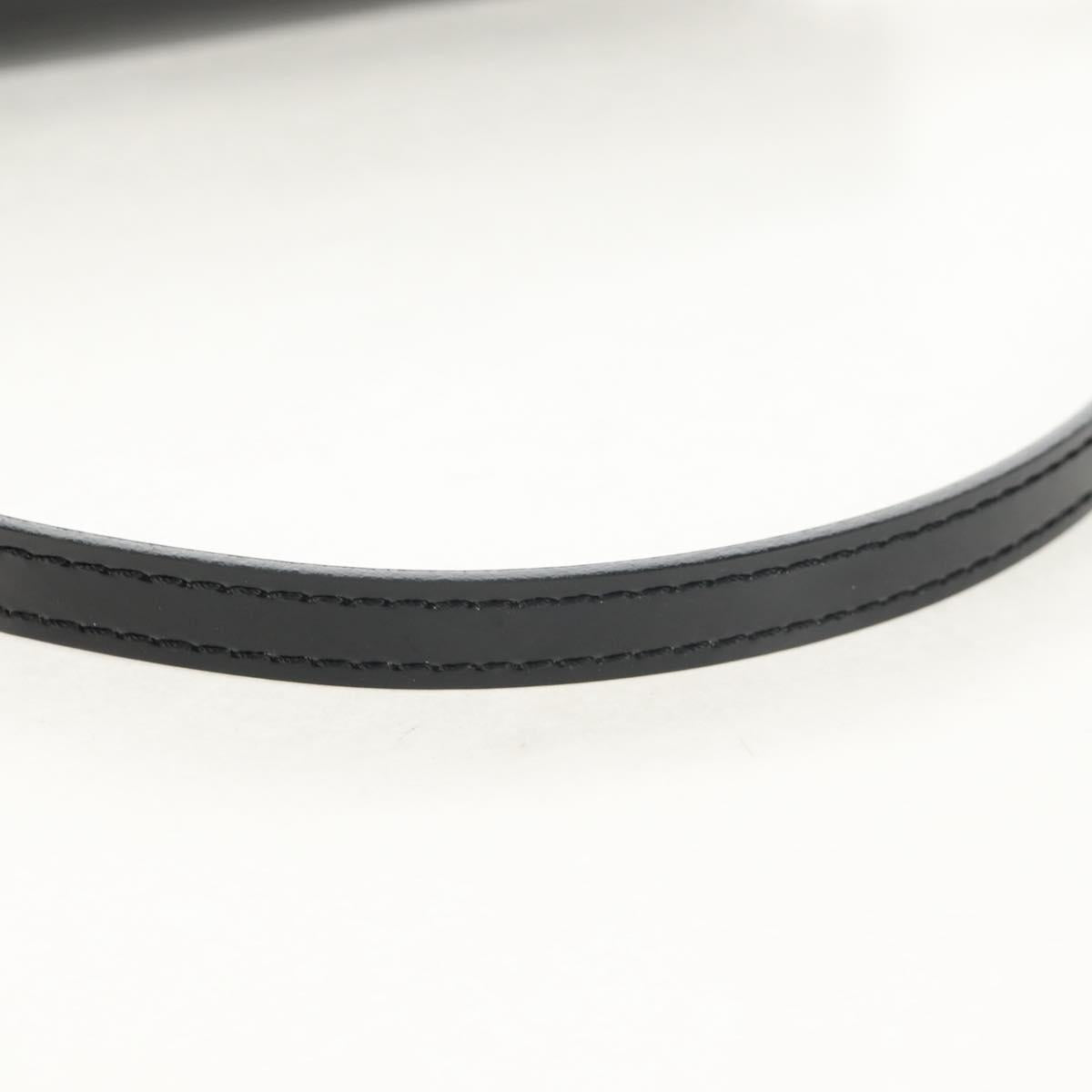 LOUIS VUITTON Electric Epi Pochette Sevigne Bag Black M4055N LV Auth ep11924