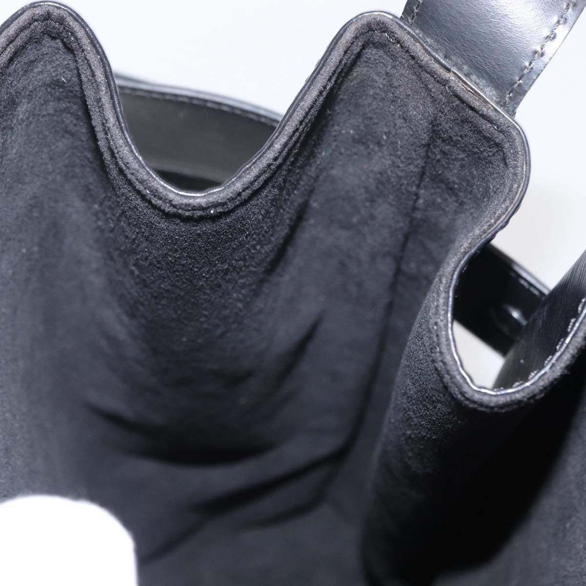 LOUIS VUITTON Epi Sac Depaule GM Shoulder Bag Black M80155 LV Auth ep11935