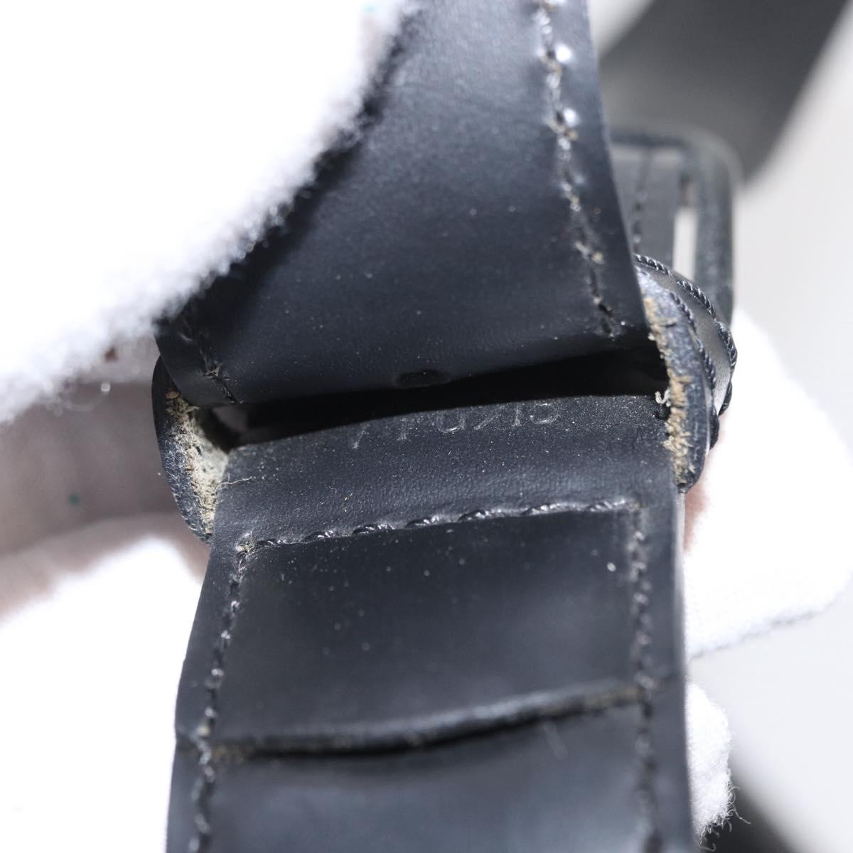 LOUIS VUITTON Epi Sac Depaule GM Shoulder Bag Black M80155 LV Auth ep11935