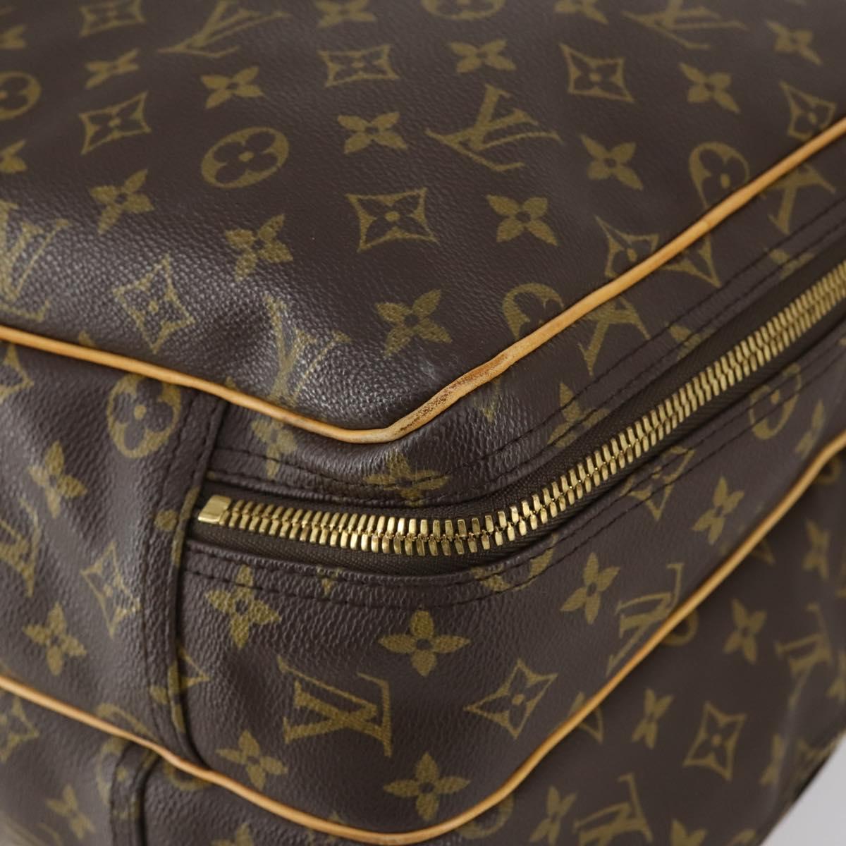 LOUIS VUITTON Monogram Alize de Poche Boston Bag 2way M41392 LV Auth ep11950