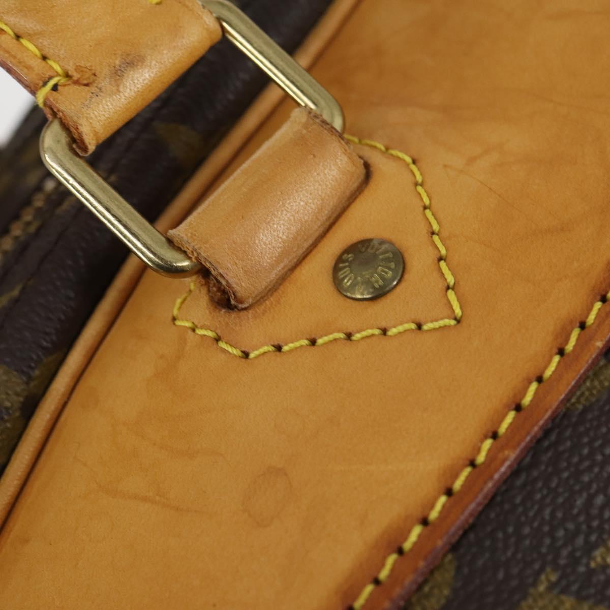 LOUIS VUITTON Monogram Alize de Poche Boston Bag 2way M41392 LV Auth ep11950