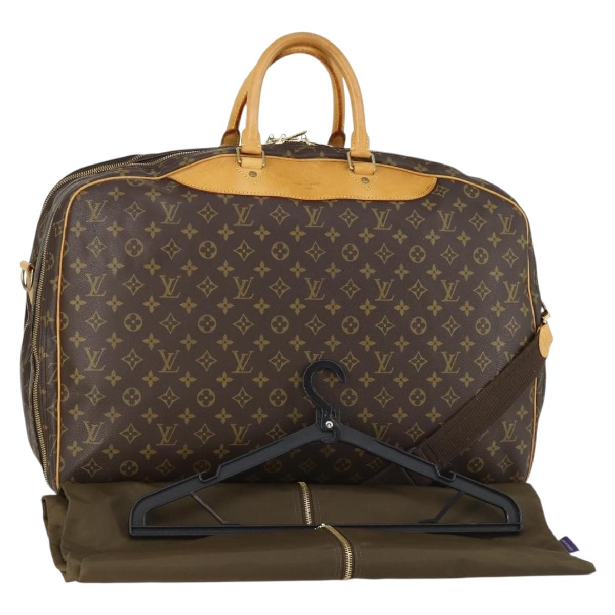 LOUIS VUITTON Monogram Alize de Poche Boston Bag 2way M41392 LV Auth ep11950