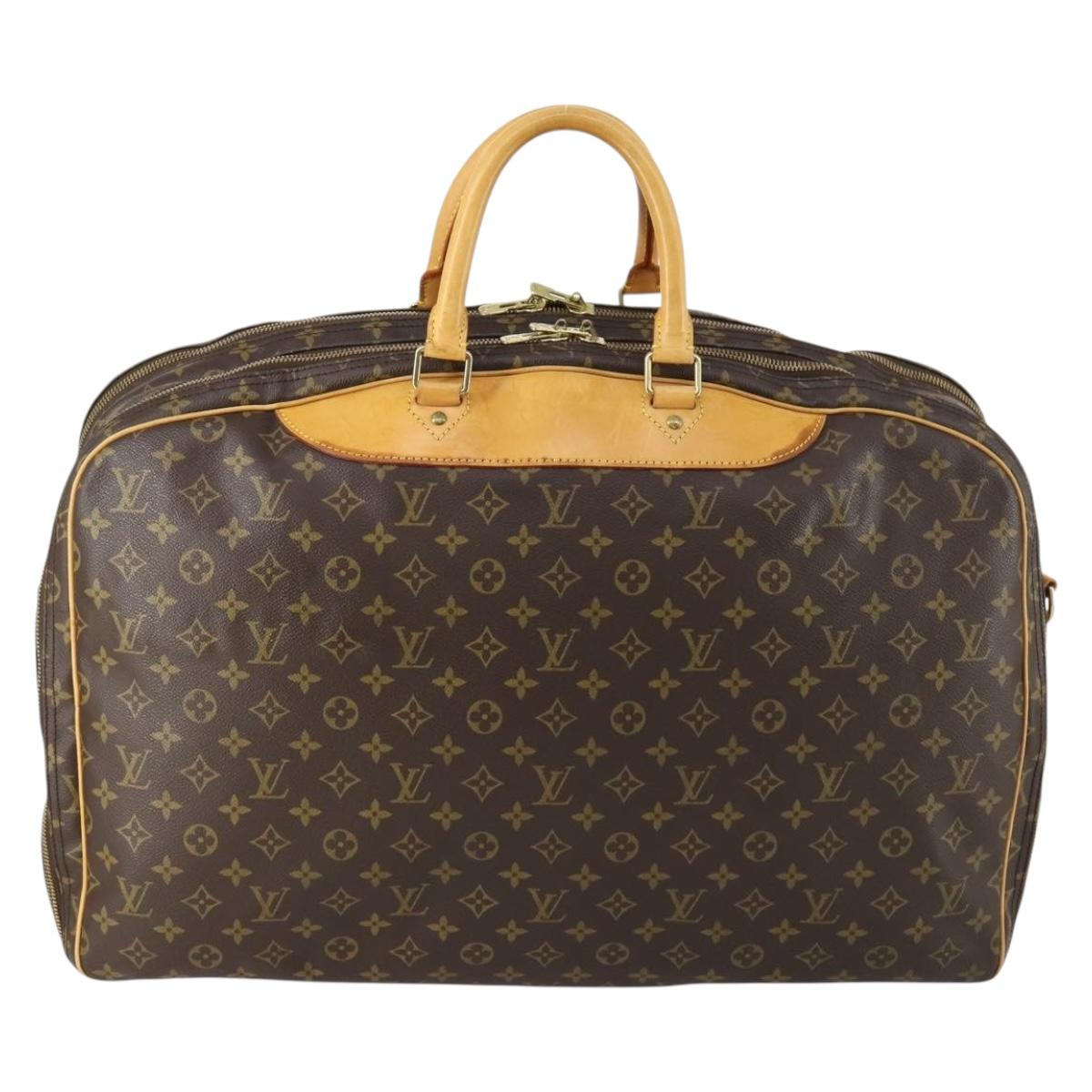 LOUIS VUITTON Monogram Alize de Poche Boston Bag 2way M41392 LV Auth ep11950