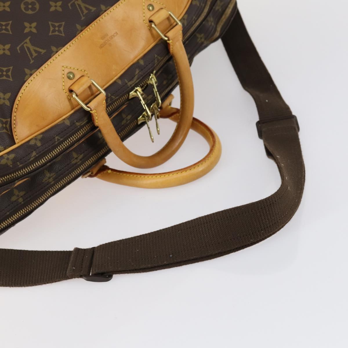 LOUIS VUITTON Monogram Alize de Poche Boston Bag 2way M41392 LV Auth ep11950