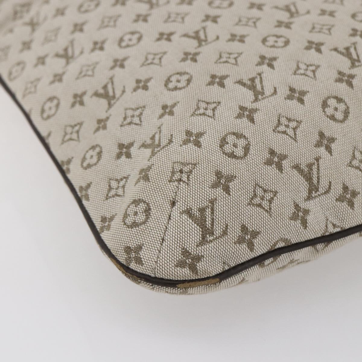 LOUIS VUITTON Monogram Mini Françoise Tote Bag 2way Khaki M92209 LV Auth ep11954