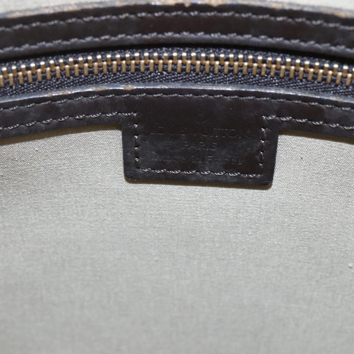 LOUIS VUITTON Monogram Mini Françoise Tote Bag 2way Khaki M92209 LV Auth ep11954