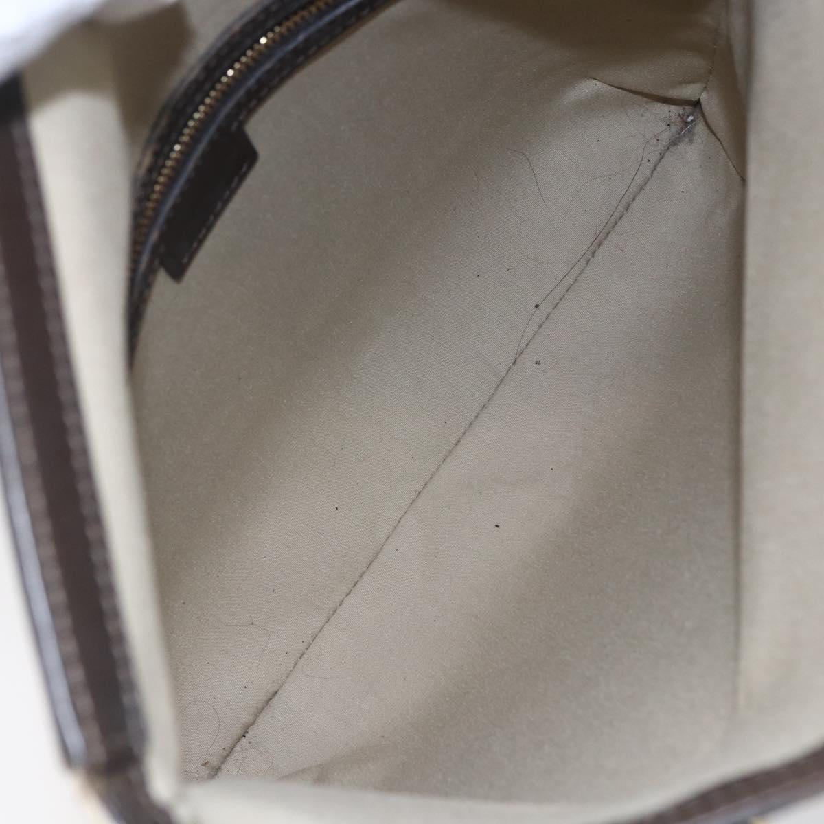 LOUIS VUITTON Monogram Mini Françoise Tote Bag 2way Khaki M92209 LV Auth ep11954