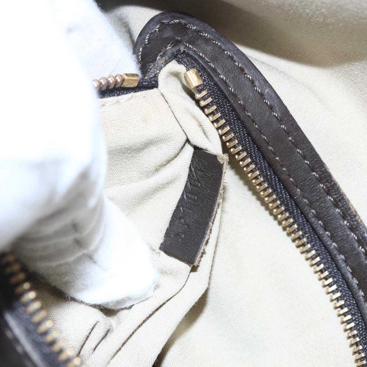 LOUIS VUITTON Monogram Mini Françoise Tote Bag 2way Khaki M92209 LV Auth ep11954