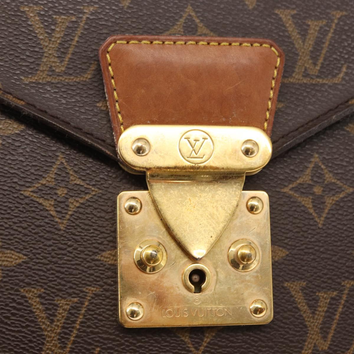 LOUIS VUITTON Monogram Serviette Conseiller Briefcase M53331 LV Auth ep11966