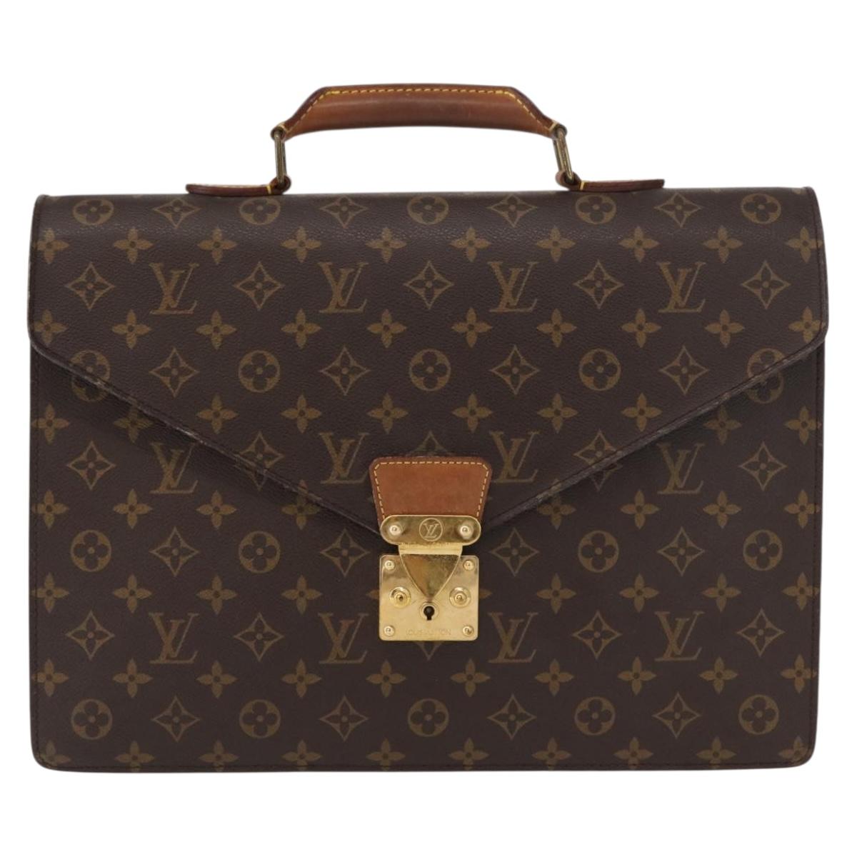 LOUIS VUITTON Monogram Serviette Conseiller Briefcase M53331 LV Auth ep11966