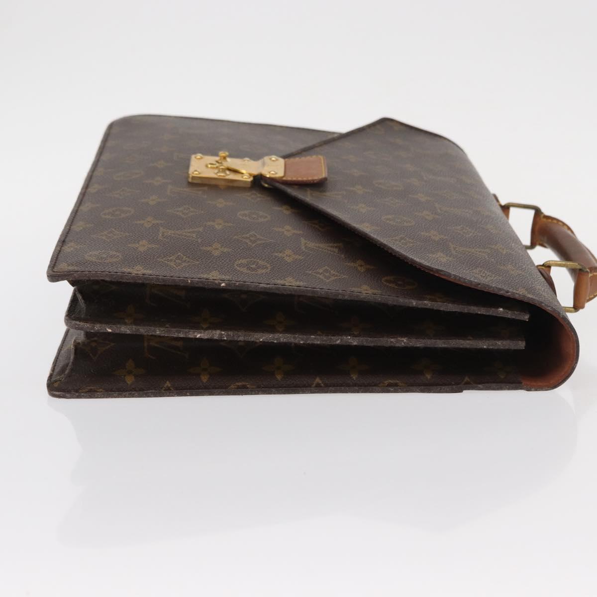 LOUIS VUITTON Monogram Serviette Conseiller Briefcase M53331 LV Auth ep11966