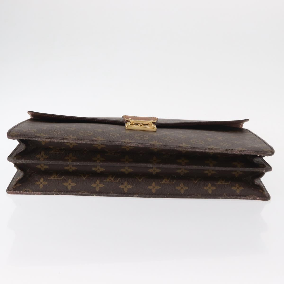 LOUIS VUITTON Monogram Serviette Conseiller Briefcase M53331 LV Auth ep11966