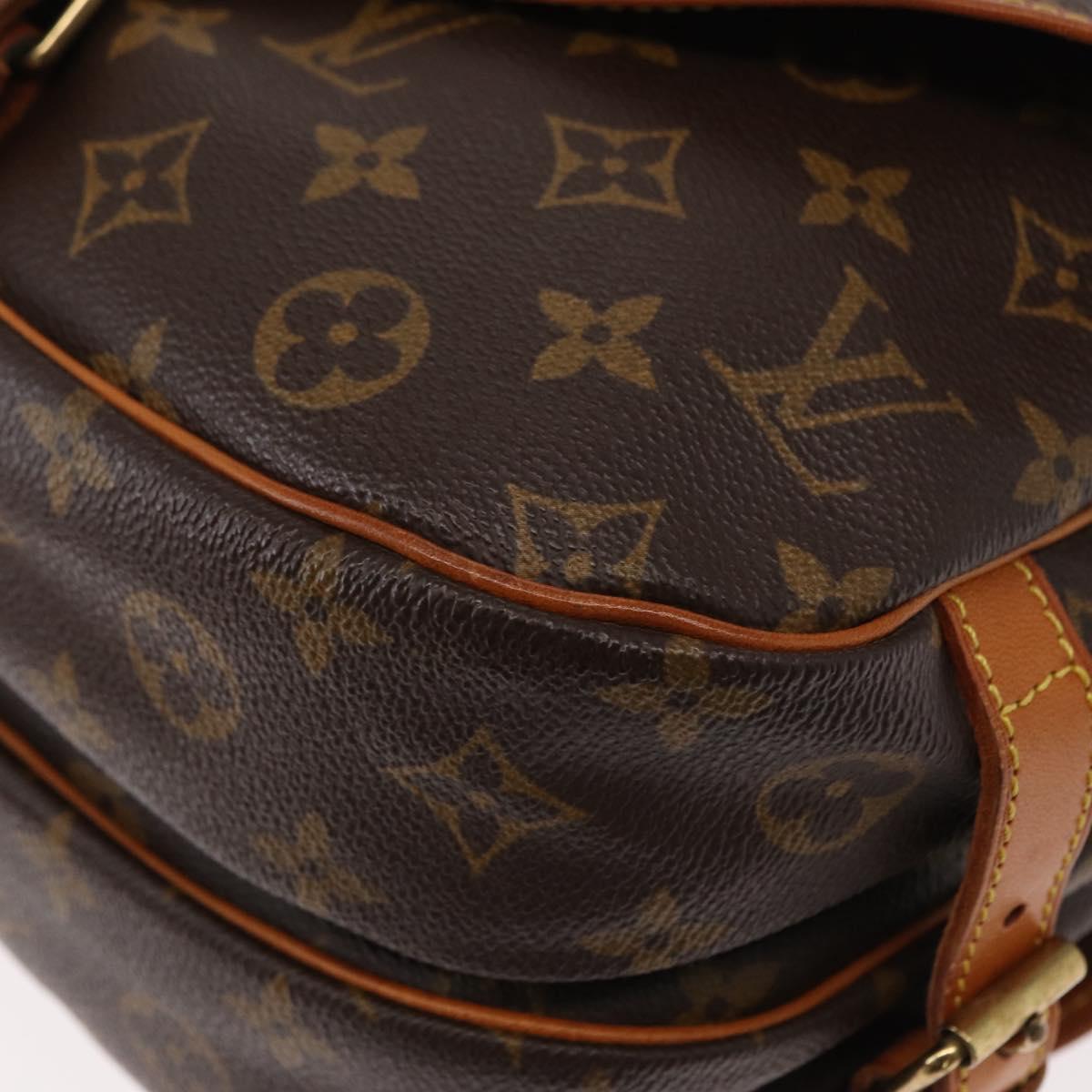 LOUIS VUITTON Monogram Saumur MM Shoulder Bag M40710 LV Auth ep11978