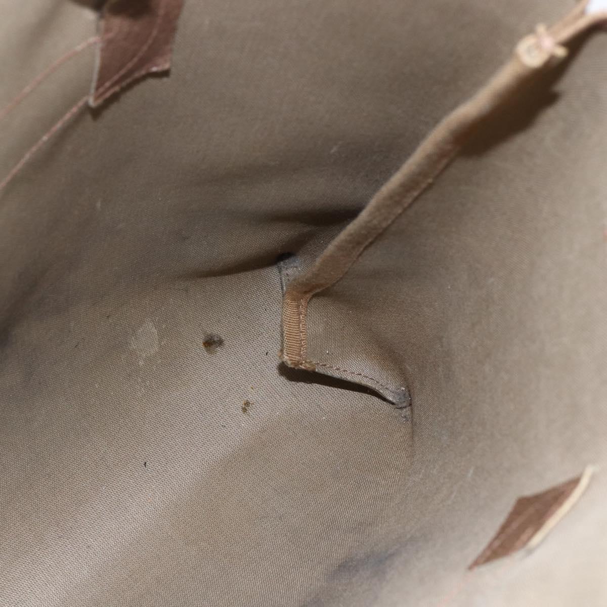 GUCCI GG Supreme Tote Bag PVC Beige Gold 39 02 061 Auth ep11995