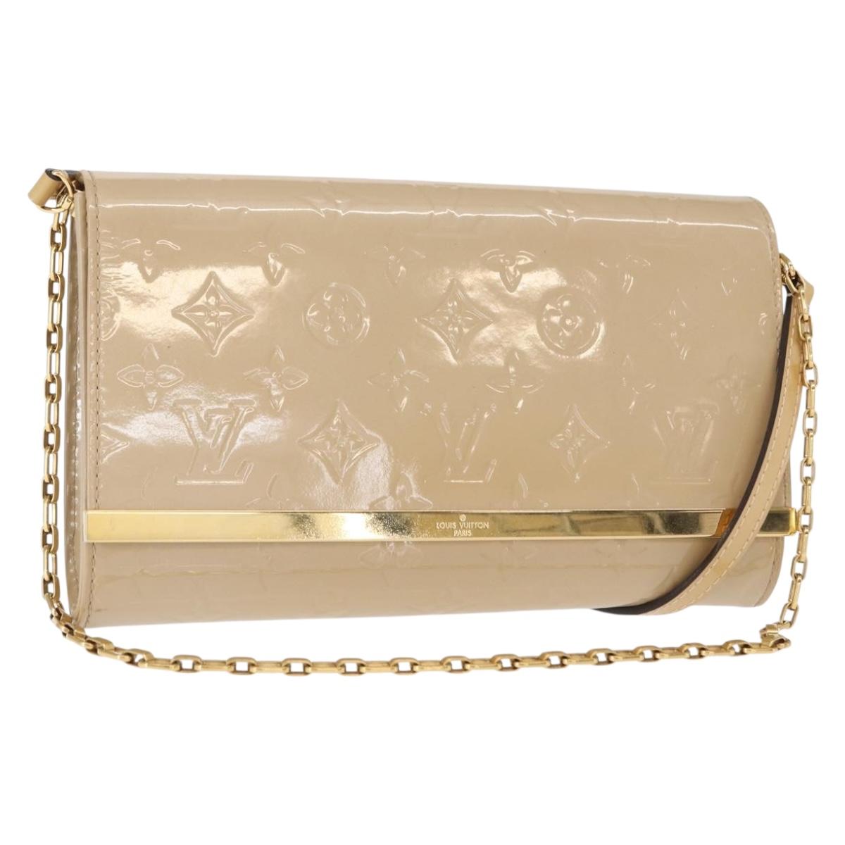 LOUIS VUITTON Monogram Vernis Clutch Ana Clutch Bag Dunne M90194 LV Auth ep12003