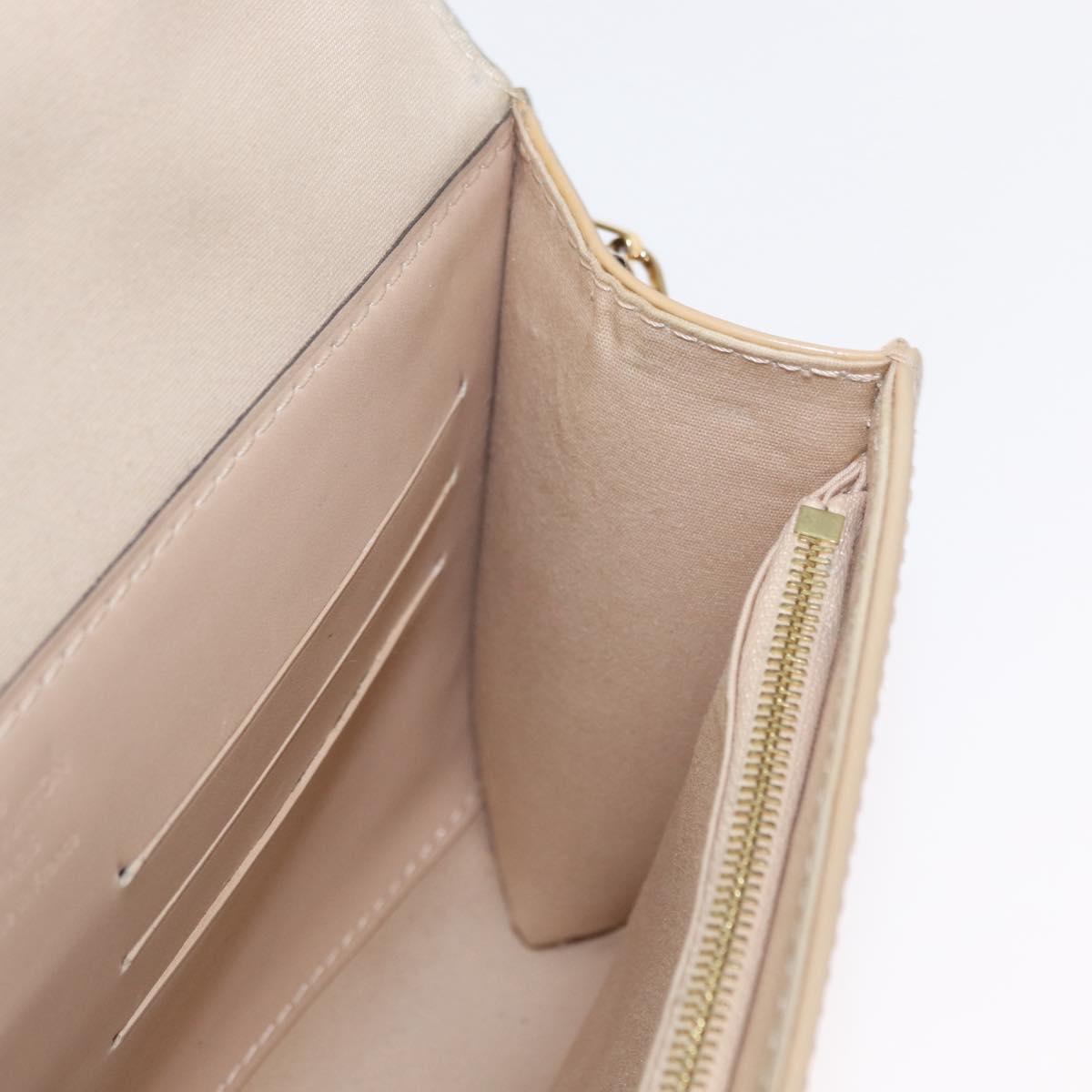 LOUIS VUITTON Monogram Vernis Clutch Ana Clutch Bag Dunne M90194 LV Auth ep12003