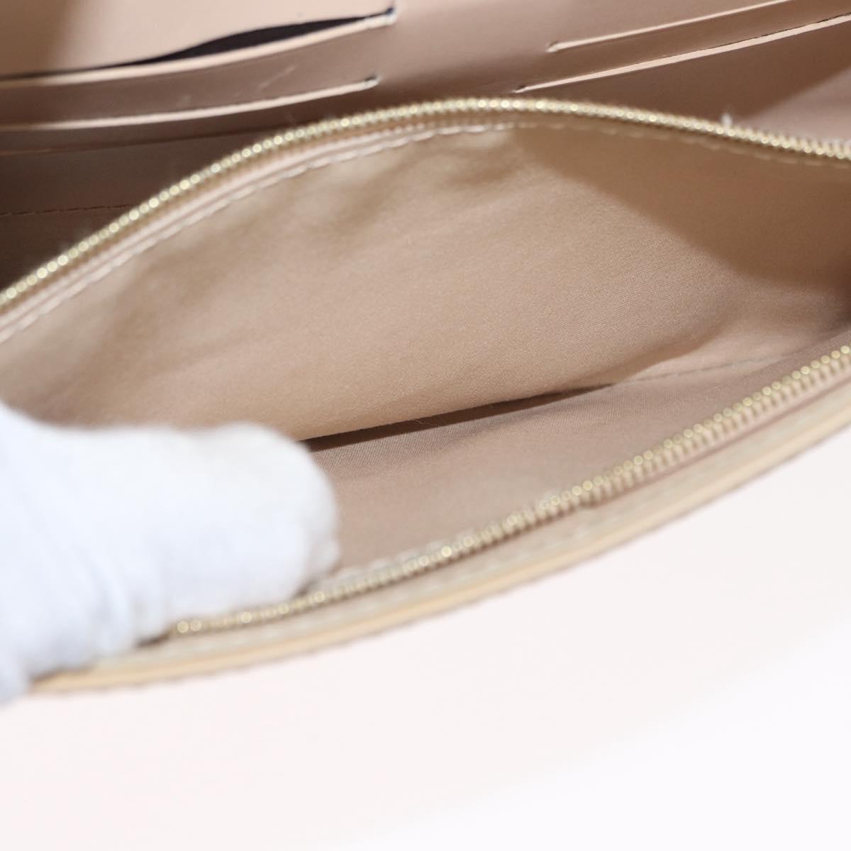 LOUIS VUITTON Monogram Vernis Clutch Ana Clutch Bag Dunne M90194 LV Auth ep12003