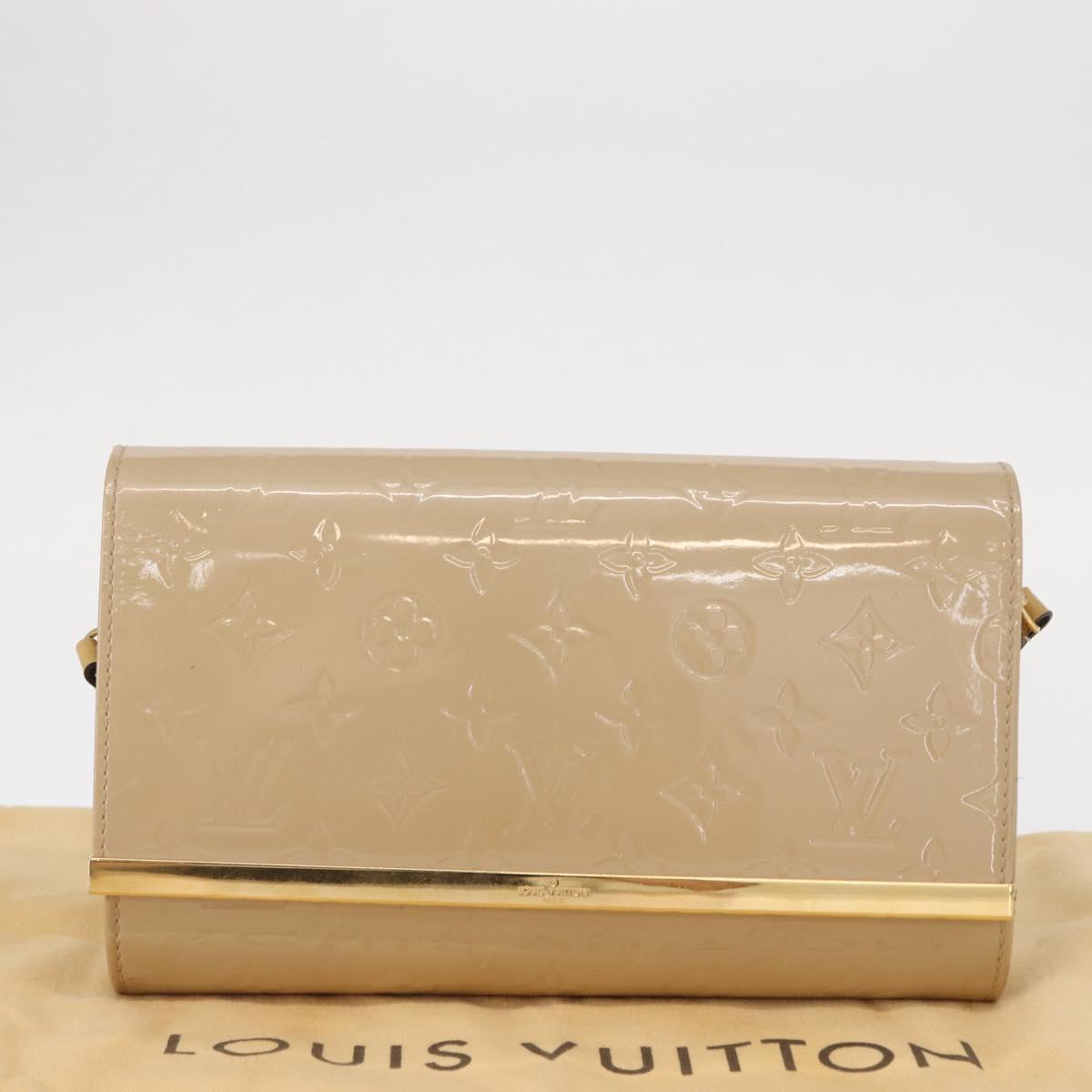 LOUIS VUITTON Monogram Vernis Clutch Ana Clutch Bag Dunne M90194 LV Auth ep12003