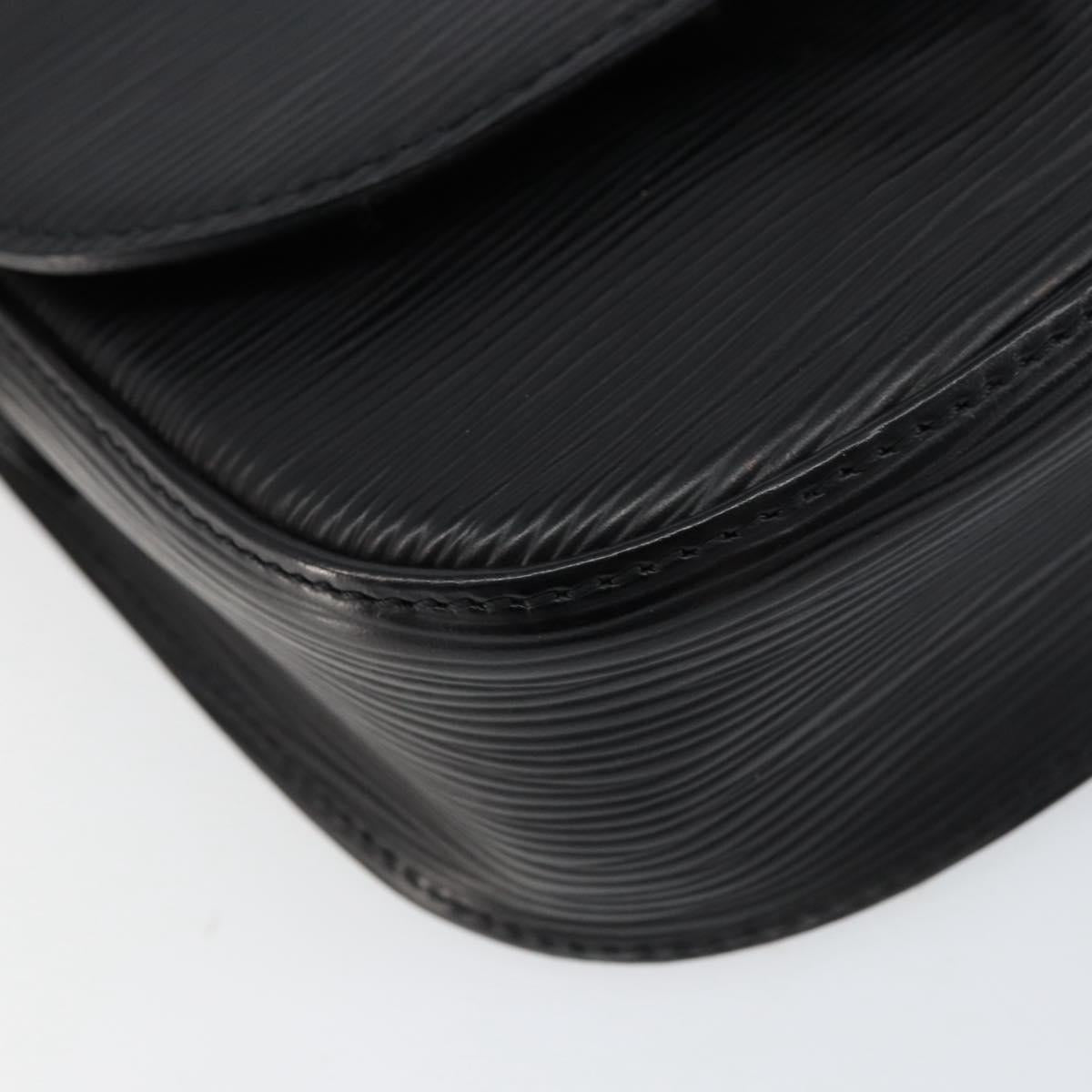 LOUIS VUITTON Epi Saint Cloud PM Shoulder Bag Black M52212 LV Auth ep12006