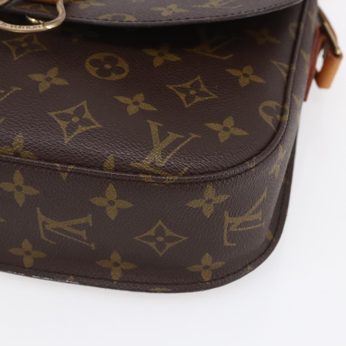 LOUIS VUITTON Monogram Saint Cloud GM Shoulder Bag M51242 LV Auth ep12008