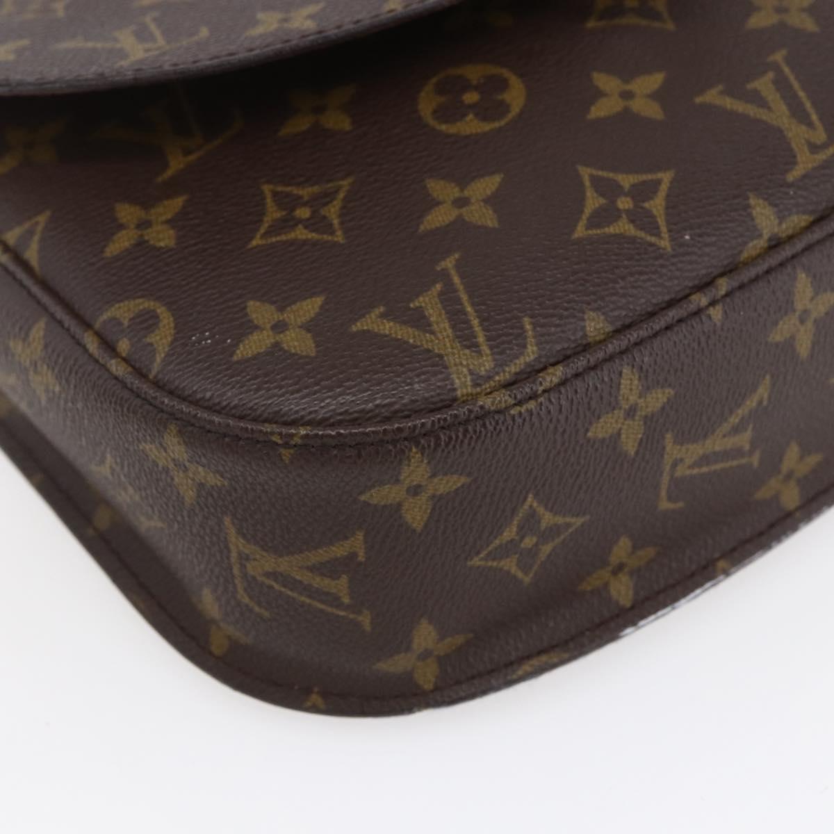 LOUIS VUITTON Monogram Saint Cloud GM Shoulder Bag M51242 LV Auth ep12008