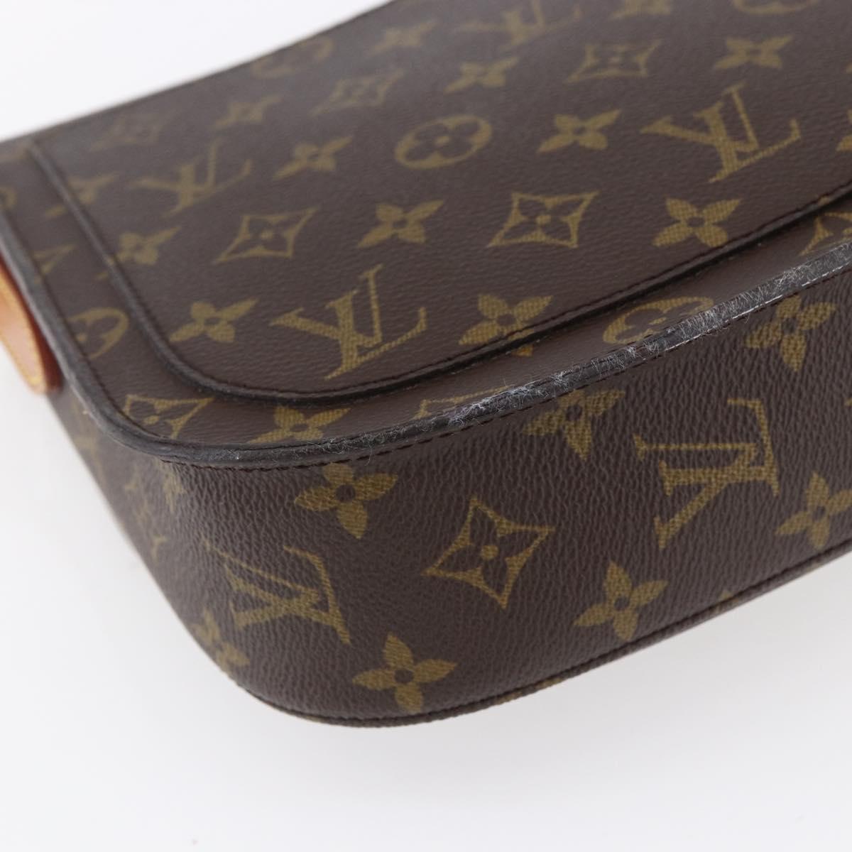 LOUIS VUITTON Monogram Saint Cloud GM Shoulder Bag M51242 LV Auth ep12008