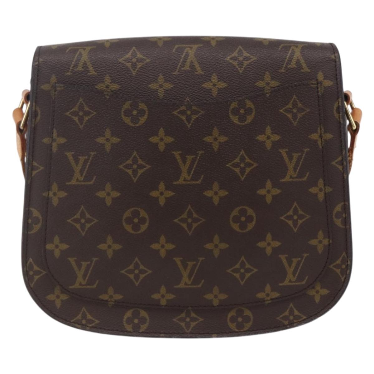 LOUIS VUITTON Monogram Saint Cloud GM Shoulder Bag M51242 LV Auth ep12008