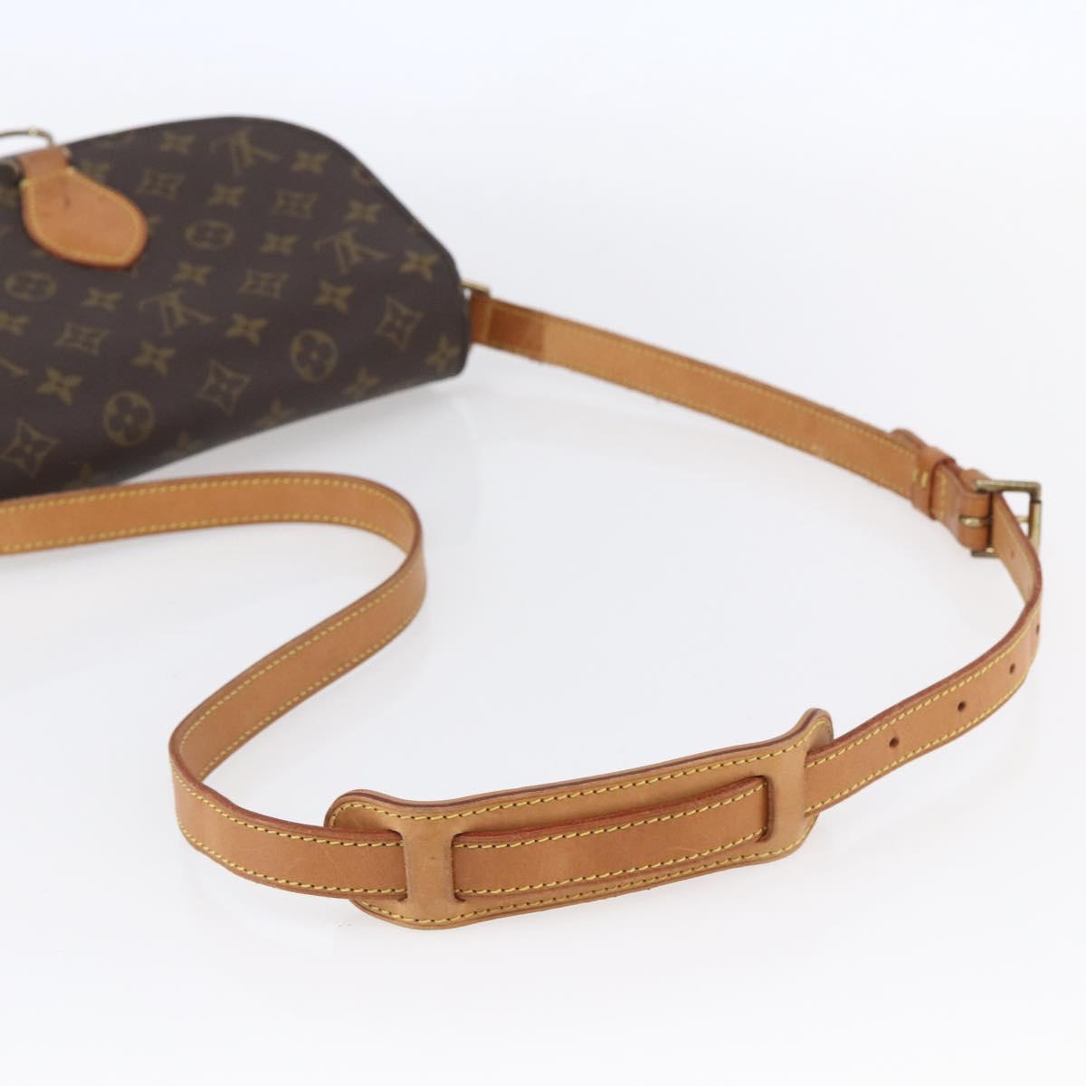 LOUIS VUITTON Monogram Saint Cloud GM Shoulder Bag M51242 LV Auth ep12008
