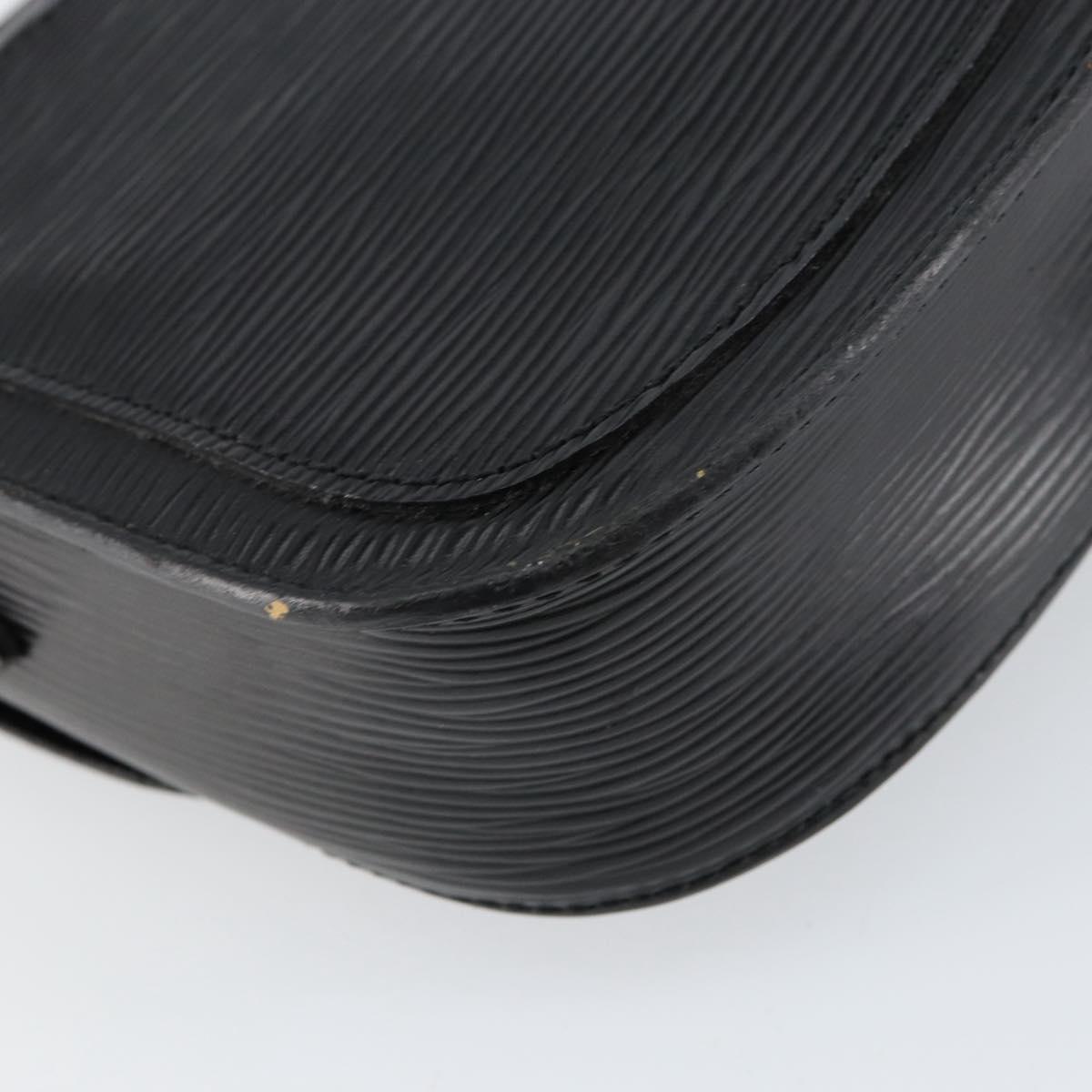 LOUIS VUITTON Epi Saint Cloud PM Shoulder Bag Black M52212 LV Auth ep12009