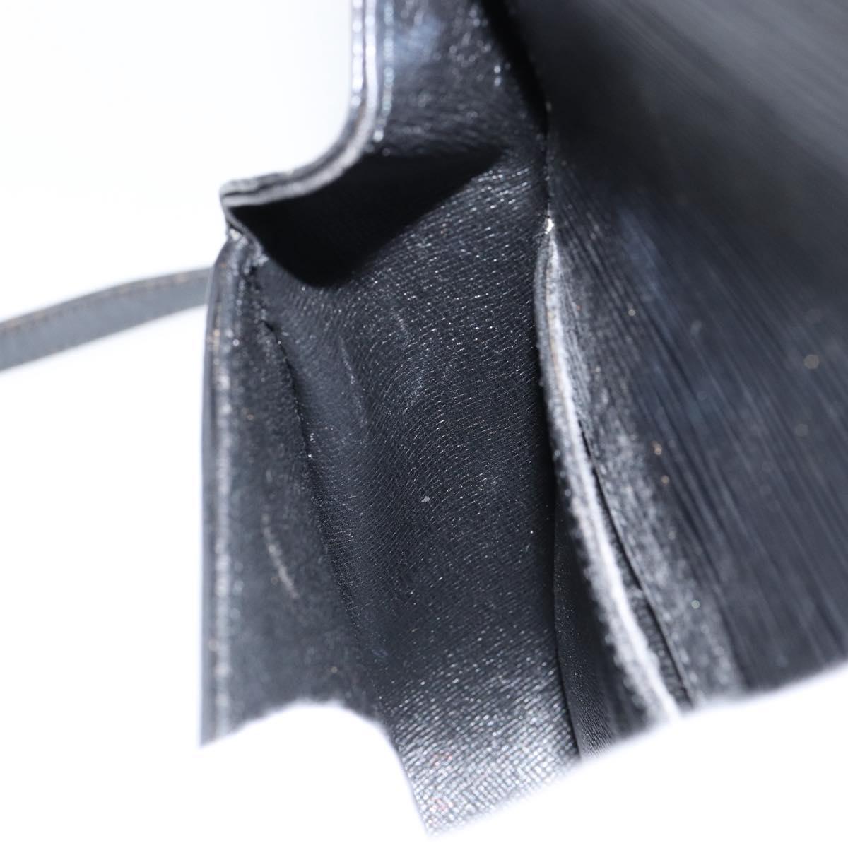 LOUIS VUITTON Epi Saint Cloud PM Shoulder Bag Black M52212 LV Auth ep12009