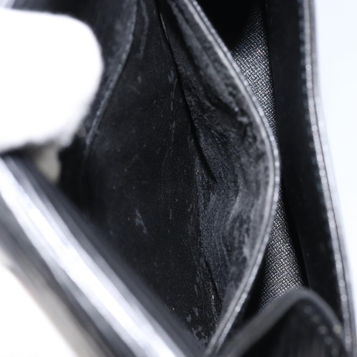 LOUIS VUITTON Epi Saint Cloud PM Shoulder Bag Black M52212 LV Auth ep12009