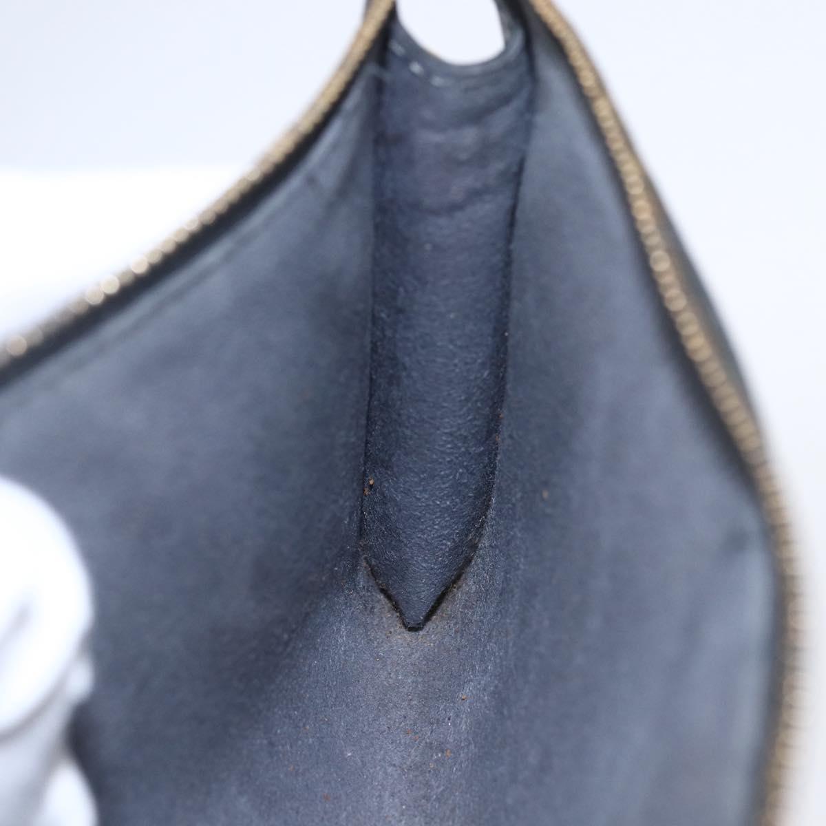 LOUIS VUITTON Epi Pochette Accessoires Pouch Black M52982 LV Auth ep12012