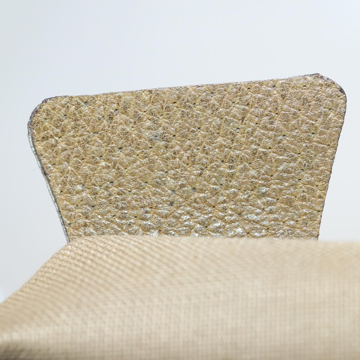 GUCCI GG Plus Supreme Web Sherry Line Boston Bag PVC Beige Auth ep12016