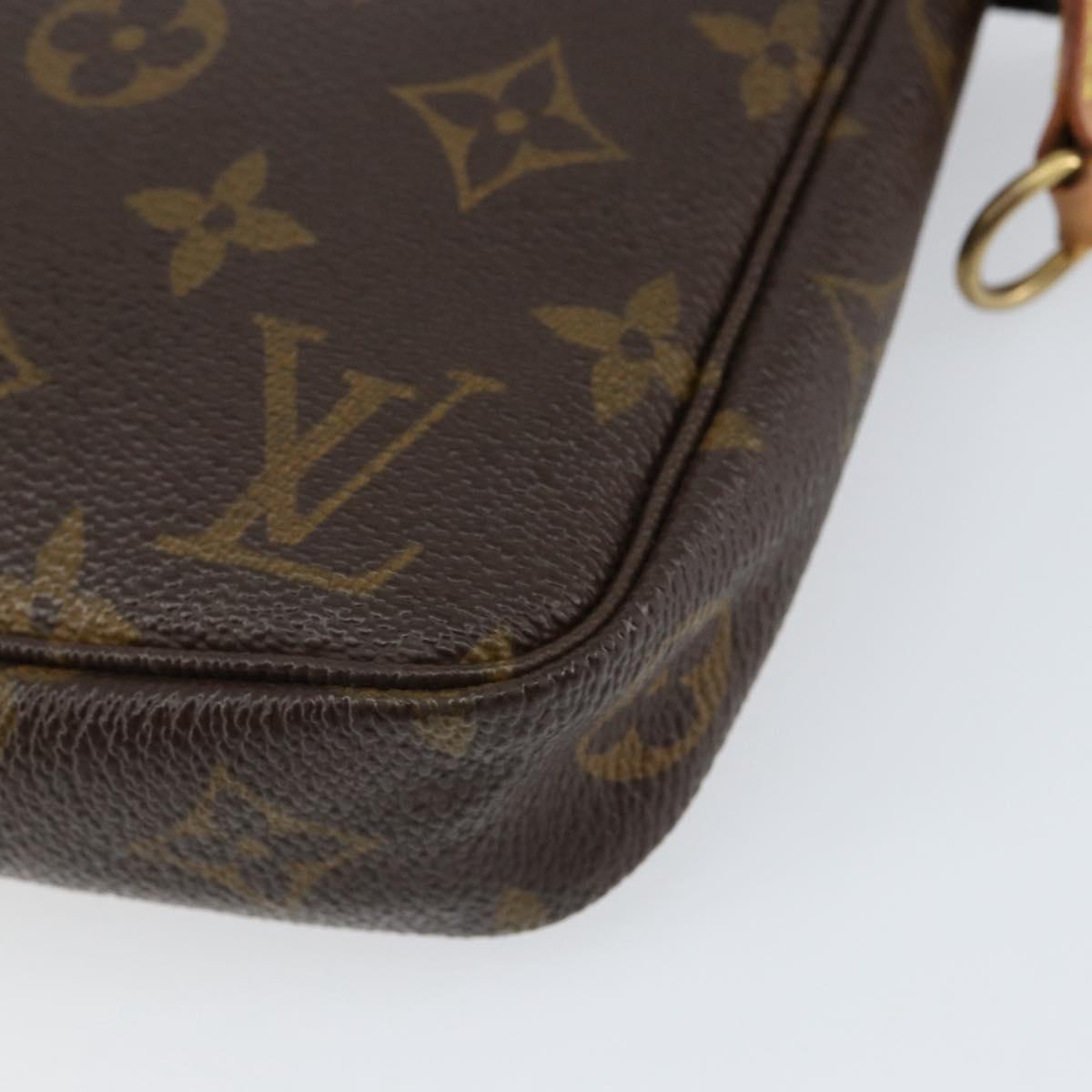LOUIS VUITTON Monogram Pochette Accessoires Pouch M51980 LV Auth ep12023