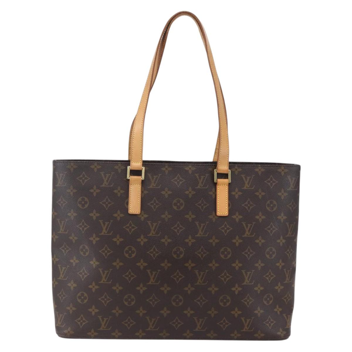 LOUIS VUITTON Monogram Luco Tote Bag M51155 LV Auth ep12024