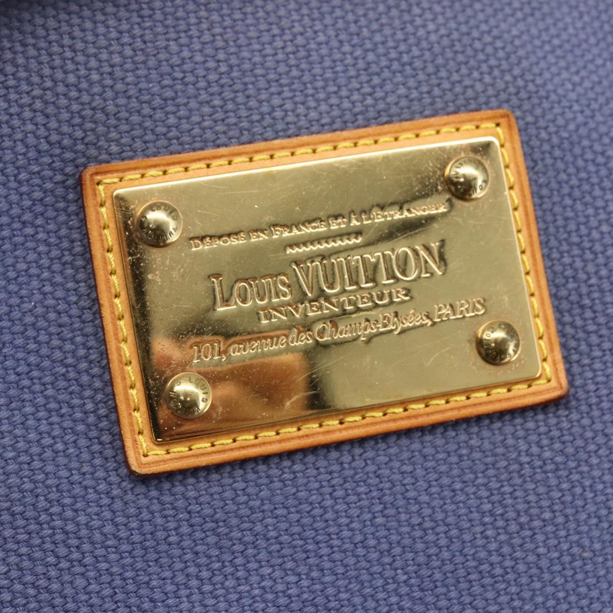 LOUIS VUITTON Antigua Cabas GM Tote Bag Purple LV Auth ep12025