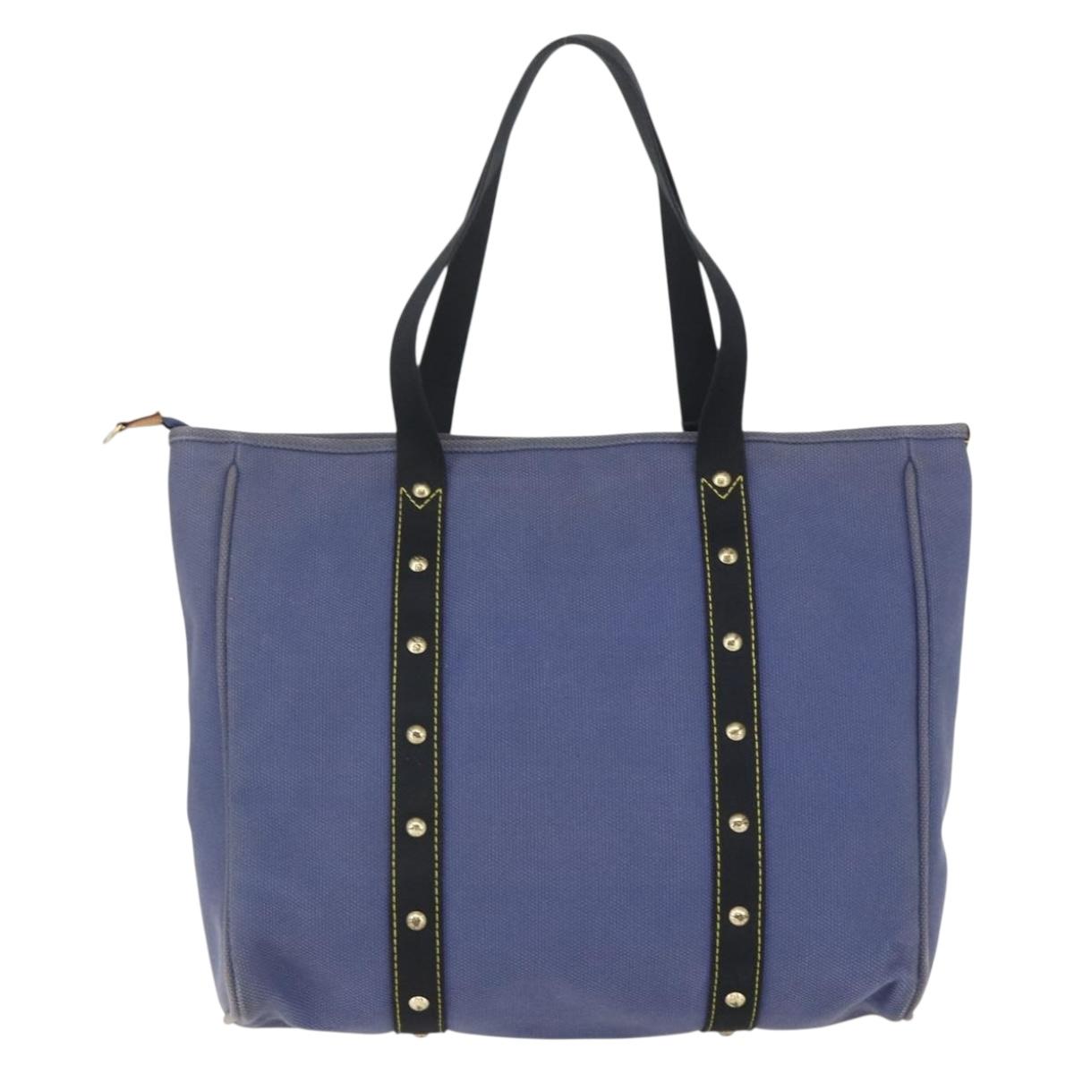 LOUIS VUITTON Antigua Cabas GM Tote Bag Purple LV Auth ep12025