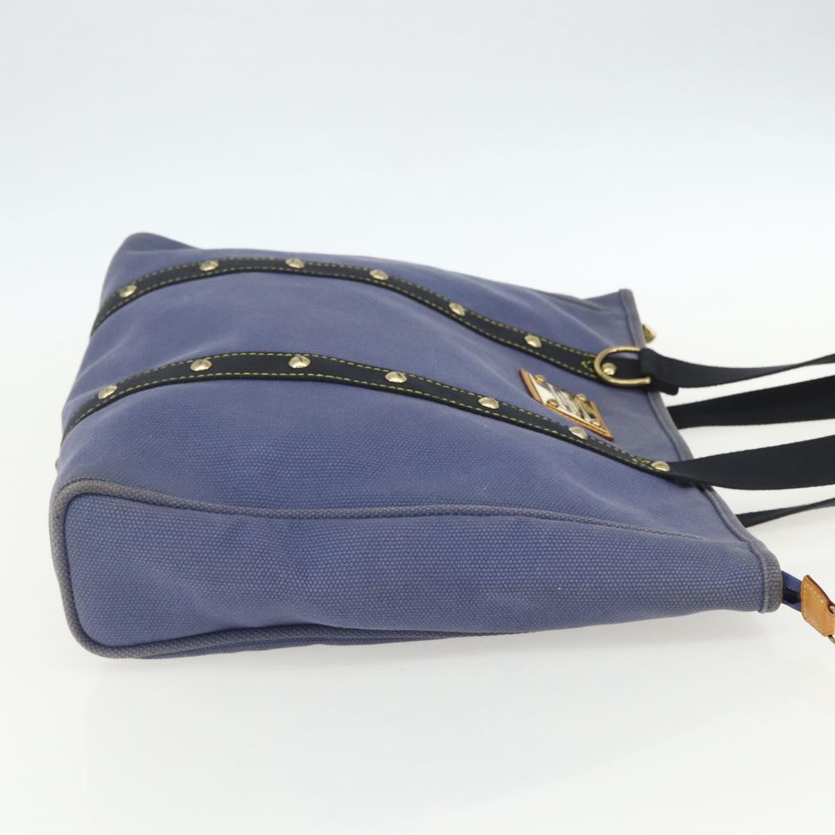 LOUIS VUITTON Antigua Cabas GM Tote Bag Purple LV Auth ep12025