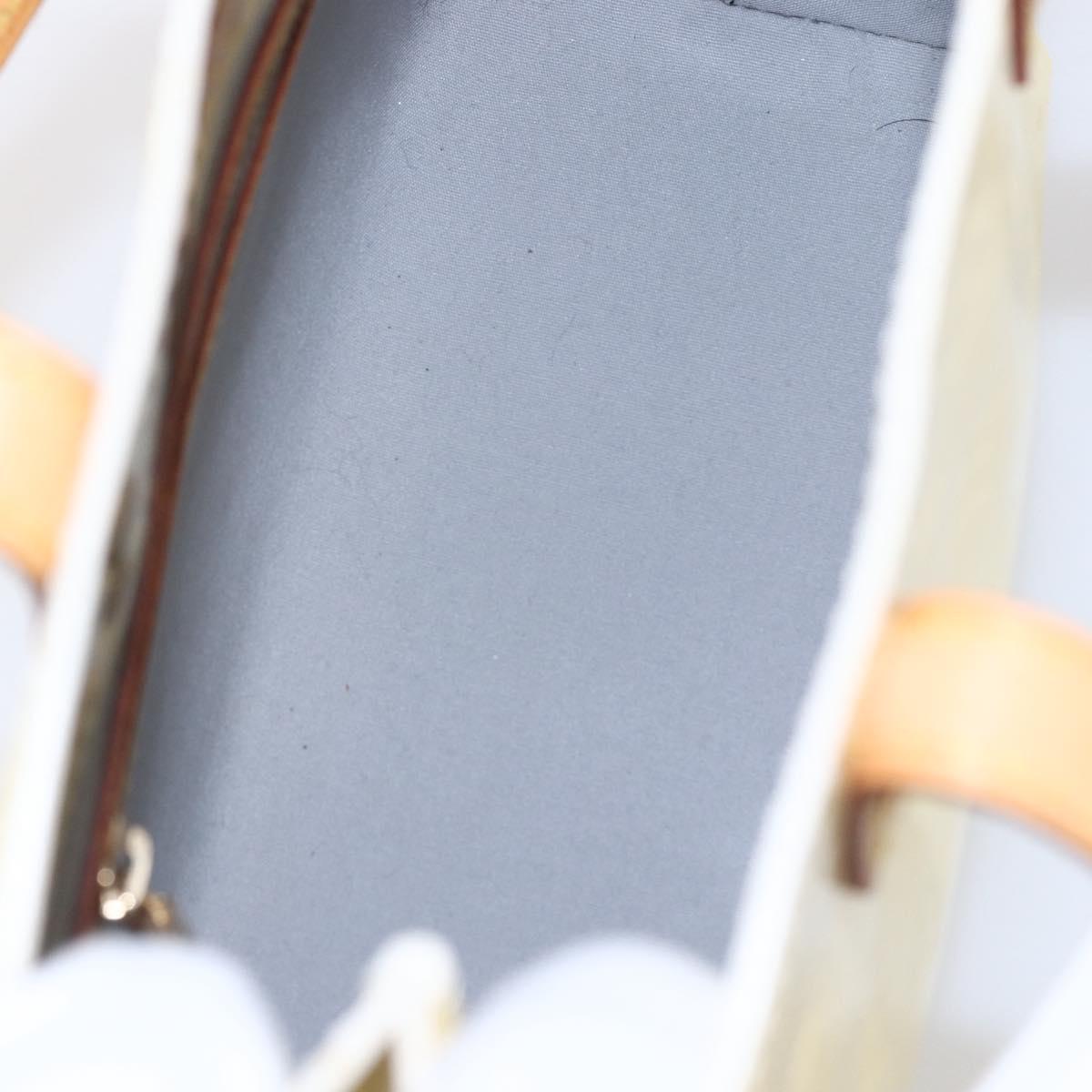 LOUIS VUITTON Monogram Vernis Reade PM Hand Bag Perle M91336 LV Auth ep12031