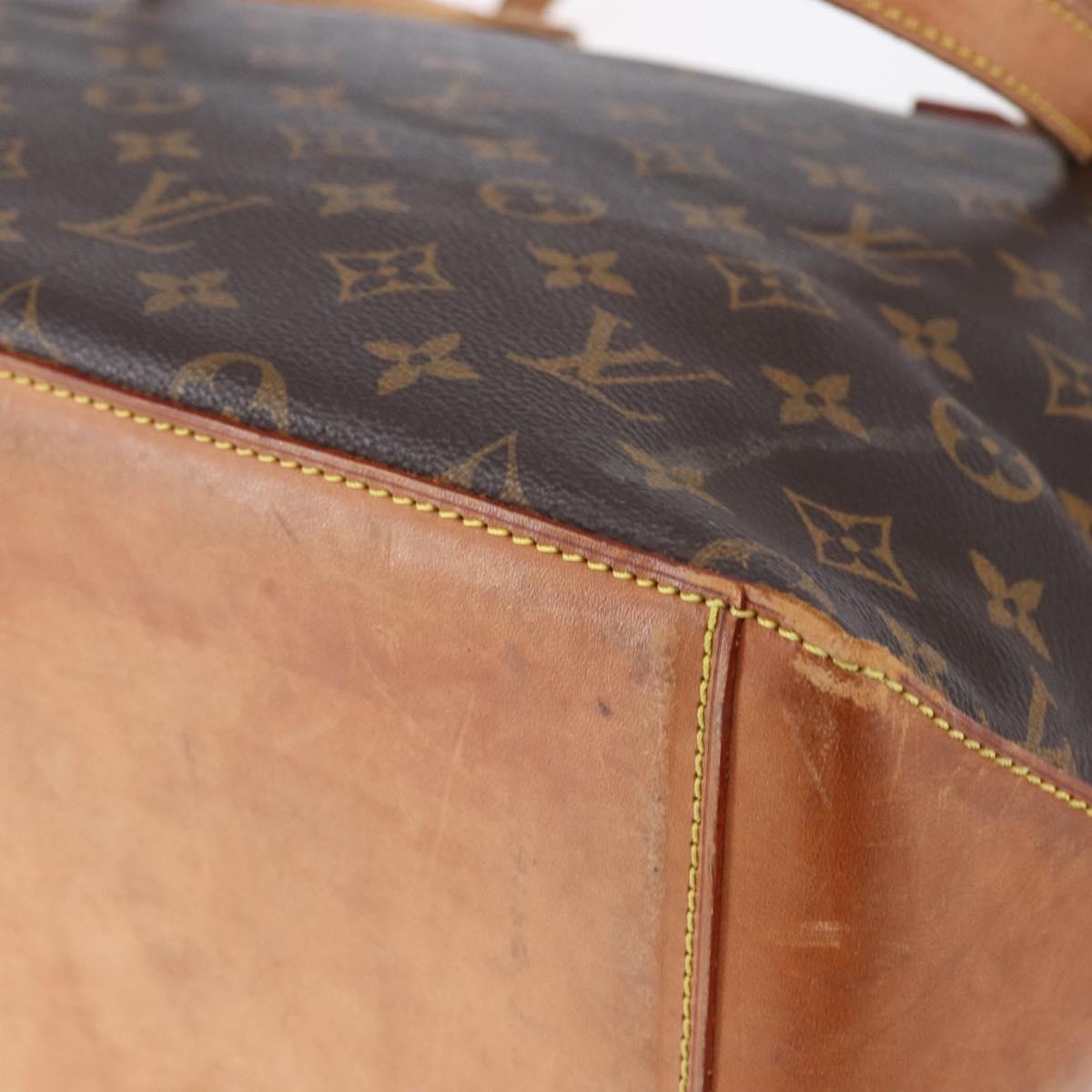 LOUIS VUITTON Monogram Cabas Mezzo Tote Bag M51151 LV Auth ep12039