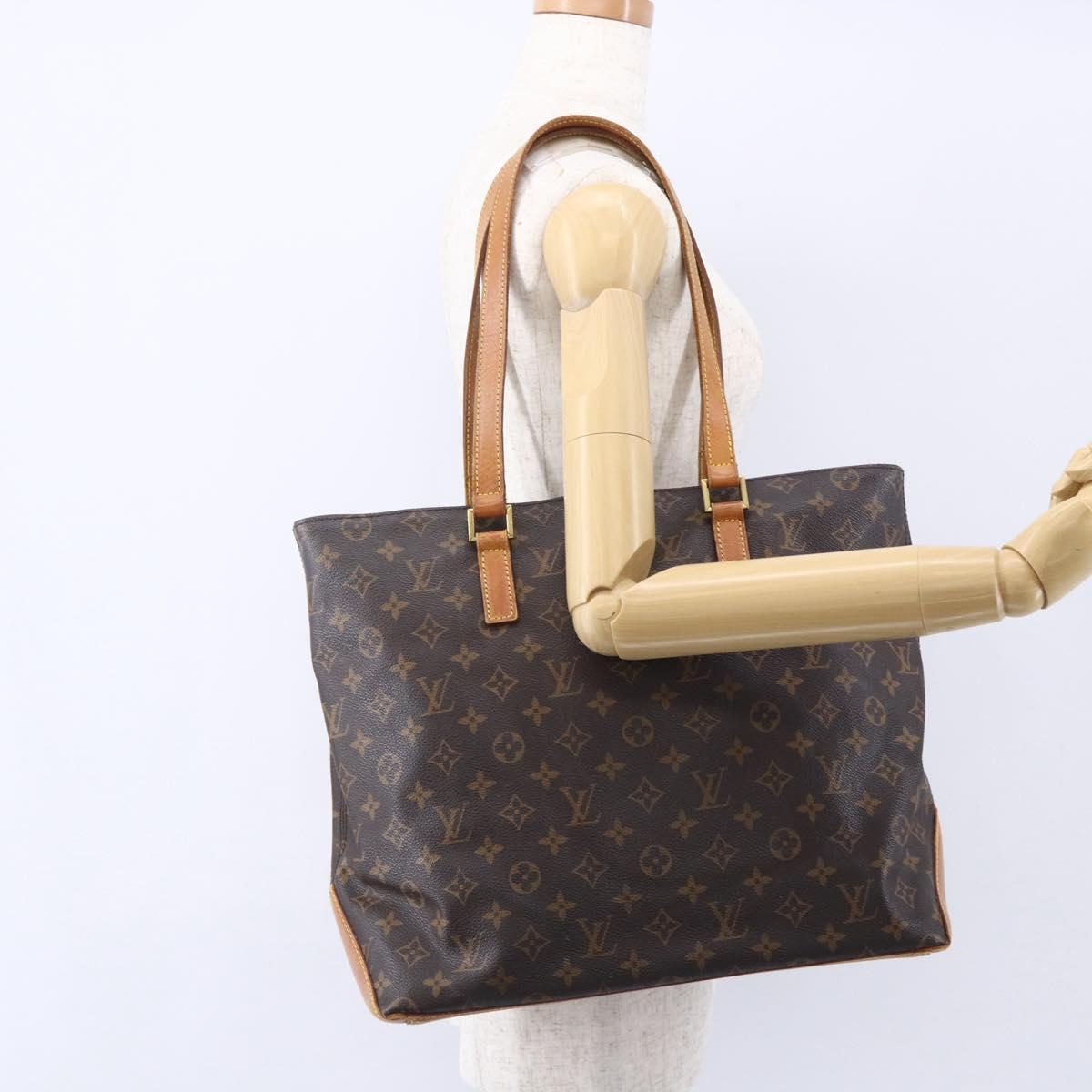 LOUIS VUITTON Monogram Cabas Mezzo Tote Bag M51151 LV Auth ep12039