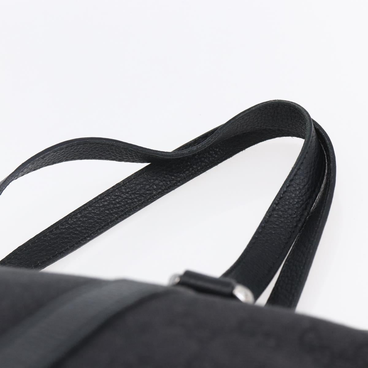 GUCCI GG Canvas Abbey Tote Bag Outlet Black Silver 268640 Auth ep12041