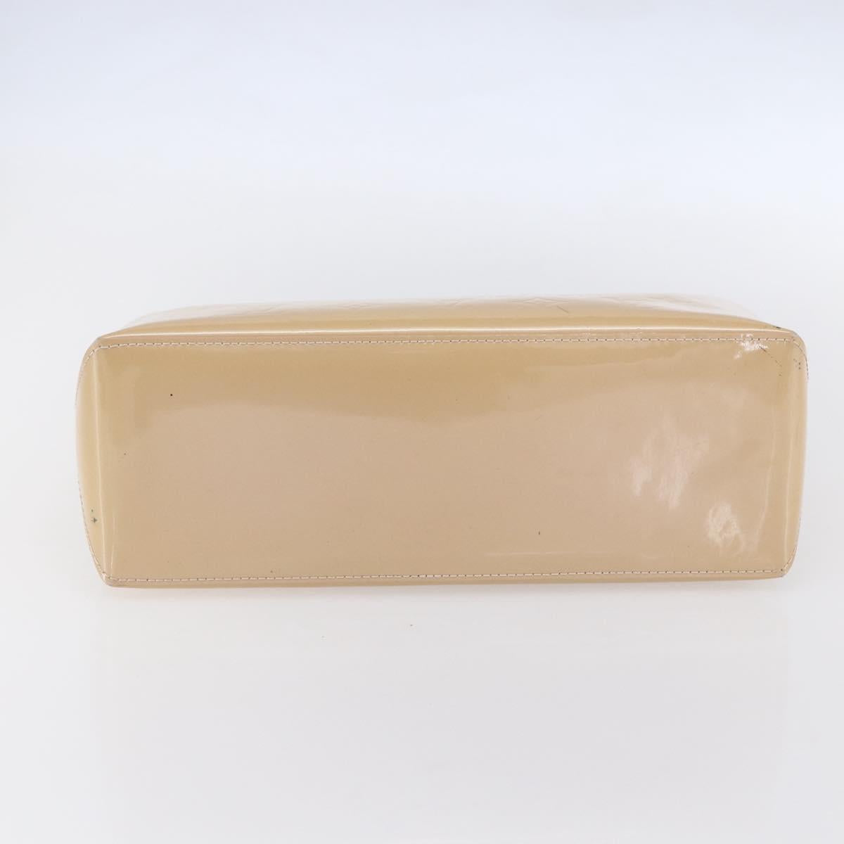 LOUIS VUITTON Vernis Wilshire PM Bag Rose Flow Lantern M91642 LV Auth ep12044