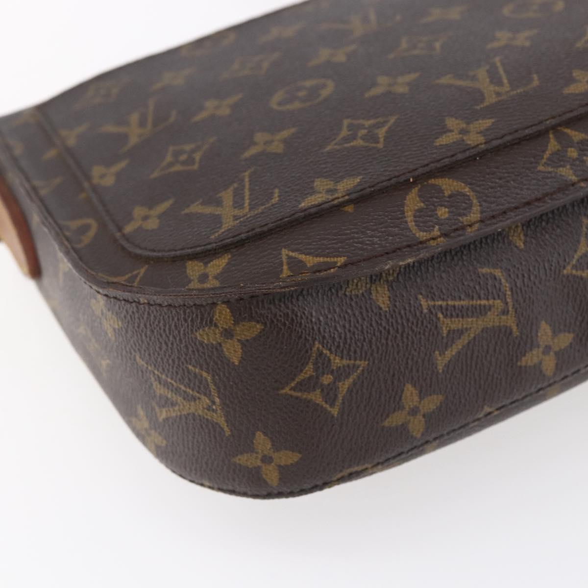 LOUIS VUITTON Monogram Saint Cloud GM Shoulder Bag M51242 LV Auth ep12048