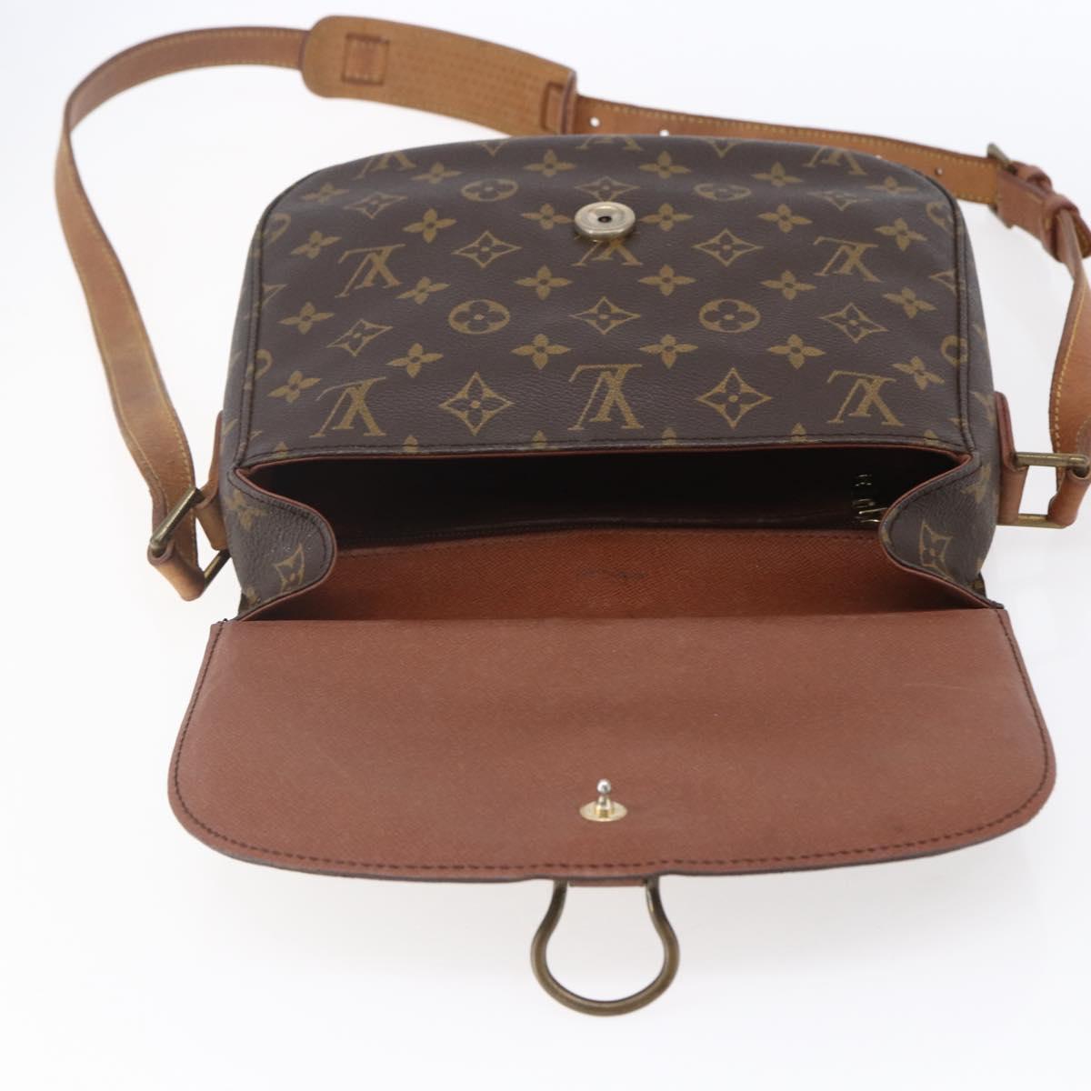 LOUIS VUITTON Monogram Saint Cloud GM Shoulder Bag M51242 LV Auth ep12048