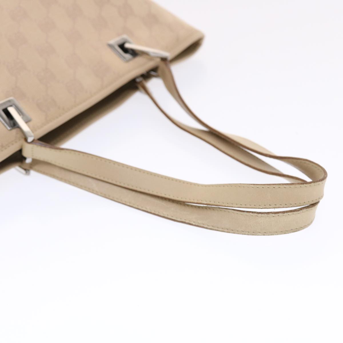 GUCCI GG Canvas Tote Bag Beige 31244 Auth ep1205