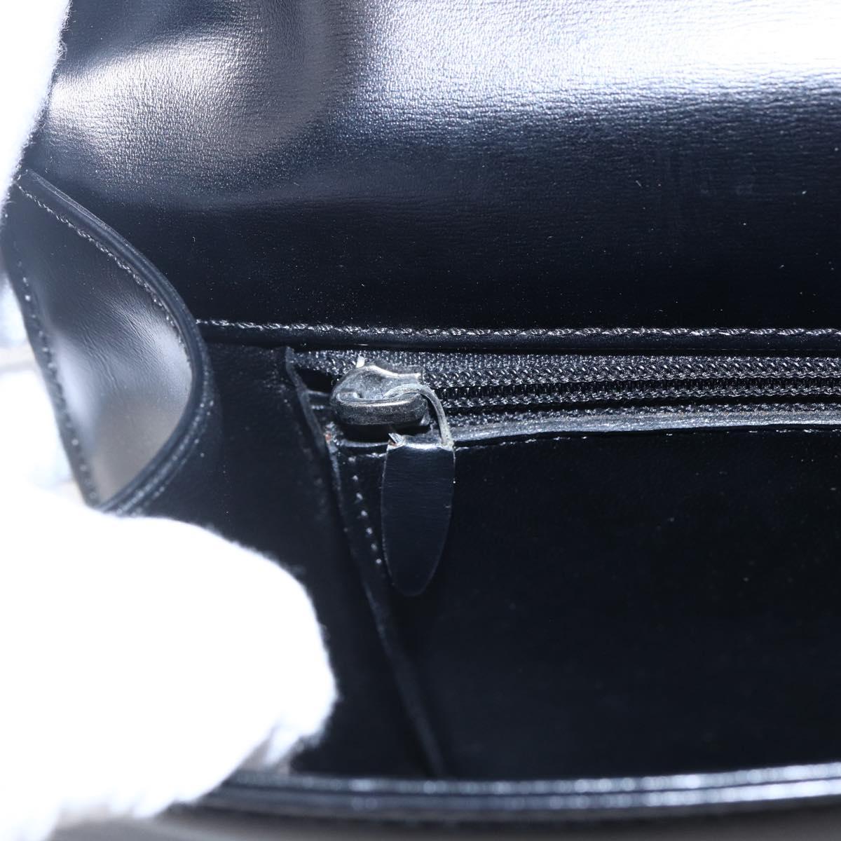 LOUIS VUITTON Epi Opera Line Spartan Bag Leather Black Noir M63942 Auth ep12059